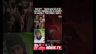 Boosie goes off on his son after explaining why he shouldn't be wearing a 'Pooh Shiesty' mask😤💯🤝
