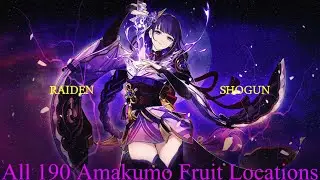 Genshin Impact - All 190 Amakumo Fruit Locations - Raiden Shogun Ascension Material