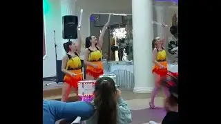 Танец с барабанами на армянской свадьбе