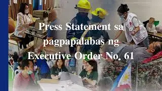 PAGLILINAW SA EXECUTIVE ORDER nO. 61//Montillana TV