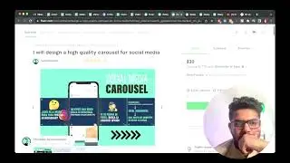 Earn from Fiverr by making Carousel Design | Online Earning | Ahmad Sweetu