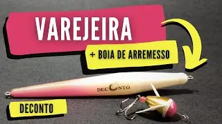 Isca VAREJEIRA e BOIA DE ARREMESSO Deconto - ISCA artificial PARA TILÁPIA
