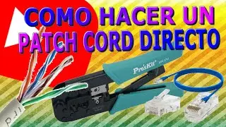Como Hacer un Patch Cord