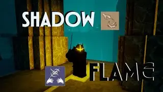 Shadow Flame Arcwarder in Deepwoken. 🔥(with fire song)