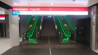 Hakaniemi metro station.