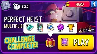 Perfect Heist Hard Multiplier Madness Match Masters Solo Challenge Score 6250 10 Moves