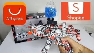 COMPREI a METRALHADORA DE GEL diretamente da China por um preço muito baixo