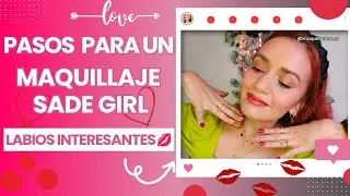 Maquillaje tendencia: Sade Girl Makeup💄💋👄🫦✨️