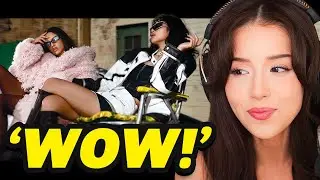 Pokimane Reacts To LISA - NEW WOMAN feat. Rosalía