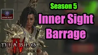 Inner Sight Barrage Rogue Cold Variant No uber Uniques Season 5 Diablo 4