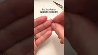 How to micro crochet a magic circle. I get a lot of questions about this so here it is #microcrochet