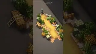 🏡 Minecraft | Decoração Para Vila  #shorts