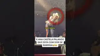 Ana Castela FALANDO da dor de BARRIGA..