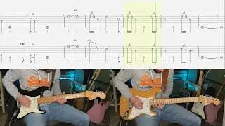 Deep Purple - The Gypsy twin guitar LESSON