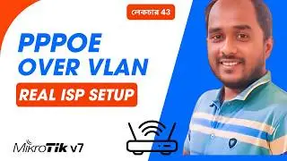 MikroTik PPPoE over VLAN Explained | How Real ISP Create Internet Packages