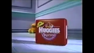 Huggies Supreme Diapers Rainy Day 1995ish or 1996ish