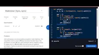 Google Kick Start Round G 2022 || solution.py
