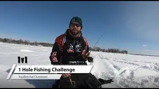 1 Hole Ice Fishing Challenge (1v1)