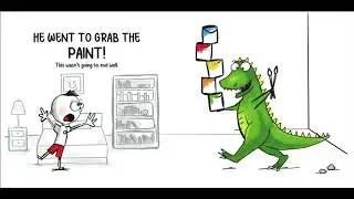 Don't Let a Dinosaur Scribble By Diana Alber