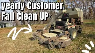 Yearly Customer Fall Clean UP