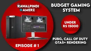 Lowest Gaming PC for PUBG GTA 5  | Under 15000 | Tech Saqi Mirza