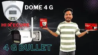 Hixecure 4G Camera Unboxing | Configuration | Model - HFX-DV30L3-4G | HFX-TV30L3-4G