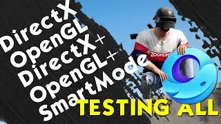 Gameloop PUBG Mobile Testing ALL MODE - DirectX vs OpenGL vs OpenGL+ Vs DirectX+ Vs SmartMode