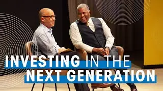 (Audio Described) Catalyzing the potential of our time, ft. Robert Smith & Darren Walker
