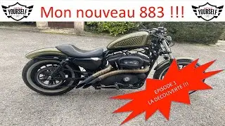Un nouveau sportster 883 à la maison !!! Episode 1/4