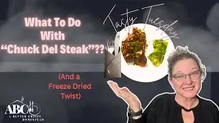 🍴Blackstrap Steak with Caramelized Onion Relish - YUM