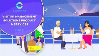 Visitor Management Solutions Product & Services Video | Animated Explainer Video by CREAVIDS
