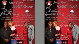 Pastor Bernard & First Lady Hamp 10th Anniversary