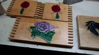 Inlays using Poured Epoxy