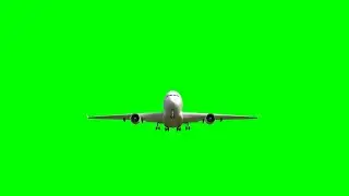 3D Green screen Air plan animation| free to use | no copyright ©️| 