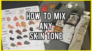 Easy Way to Mix ANY Skin Tone| Zorn Palette