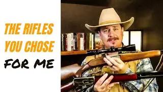Viewers picked THAT rifle for me to hunt with?!