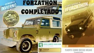 Forza Horizon 4 Desafío Semanal #FORZATHON Invierno Completado, Land Rover serie III 1972