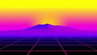 Mountain Geometric Background 4k VJ Loop Video | No Copyright Motion Background Video