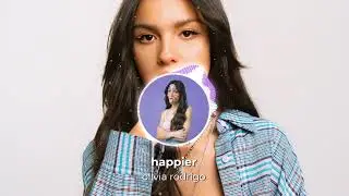 happier - olivia rodrigo (official instrumentals + backing vocals)
