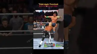 Dolph Ziggler Powerbomb John Cena Through The Table #wwe #wwe2k22