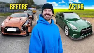 I REBUILT A WRECKED NISSAN GTR | FULL BUILD