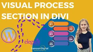 🪜 Creating custom process section in Divi  - WordPress Tutorial 2022 - Part 1