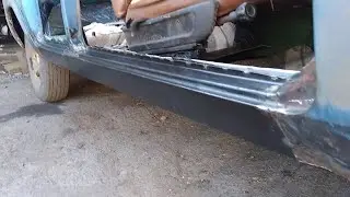 ЗАМЕНА ПОРОГОВ И ЗАДНИХ ЛОНЖЕРОНОВ ВАЗ2101