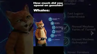 When you ask whales about this.. || Genshin Impact meme
