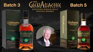 Сравнение GlenAllachie 10лет Cask Strength Batch 3 и GlenAllachie 10лет Cask Strength Batch 5.