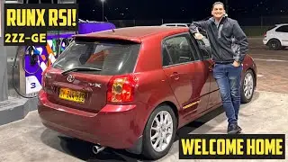 I bought a TOYOTA RUNX RSI 2zz-ge!