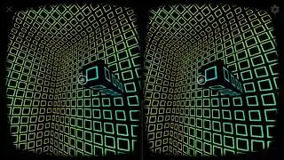 Cube Jump VR - SBS Cardboard Gameplay