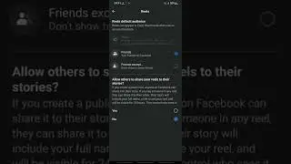 how to allow other to share your reels on their story