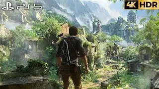 Uncharted 4: A Thief's End (PS5) 4K HDR Gameplay Chapter 14: Join Me in Paradise