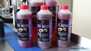 APIDIM linear automatic labeling system (for cylindrical bottles with 1 label)